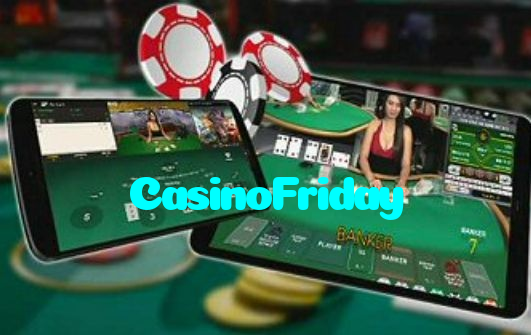 CasinoFriday casino presented on mobile device in Pakistan with slots and live games